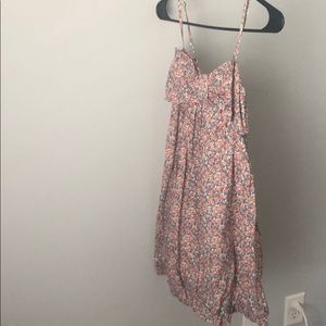 Wet seal floral dress with bow detail